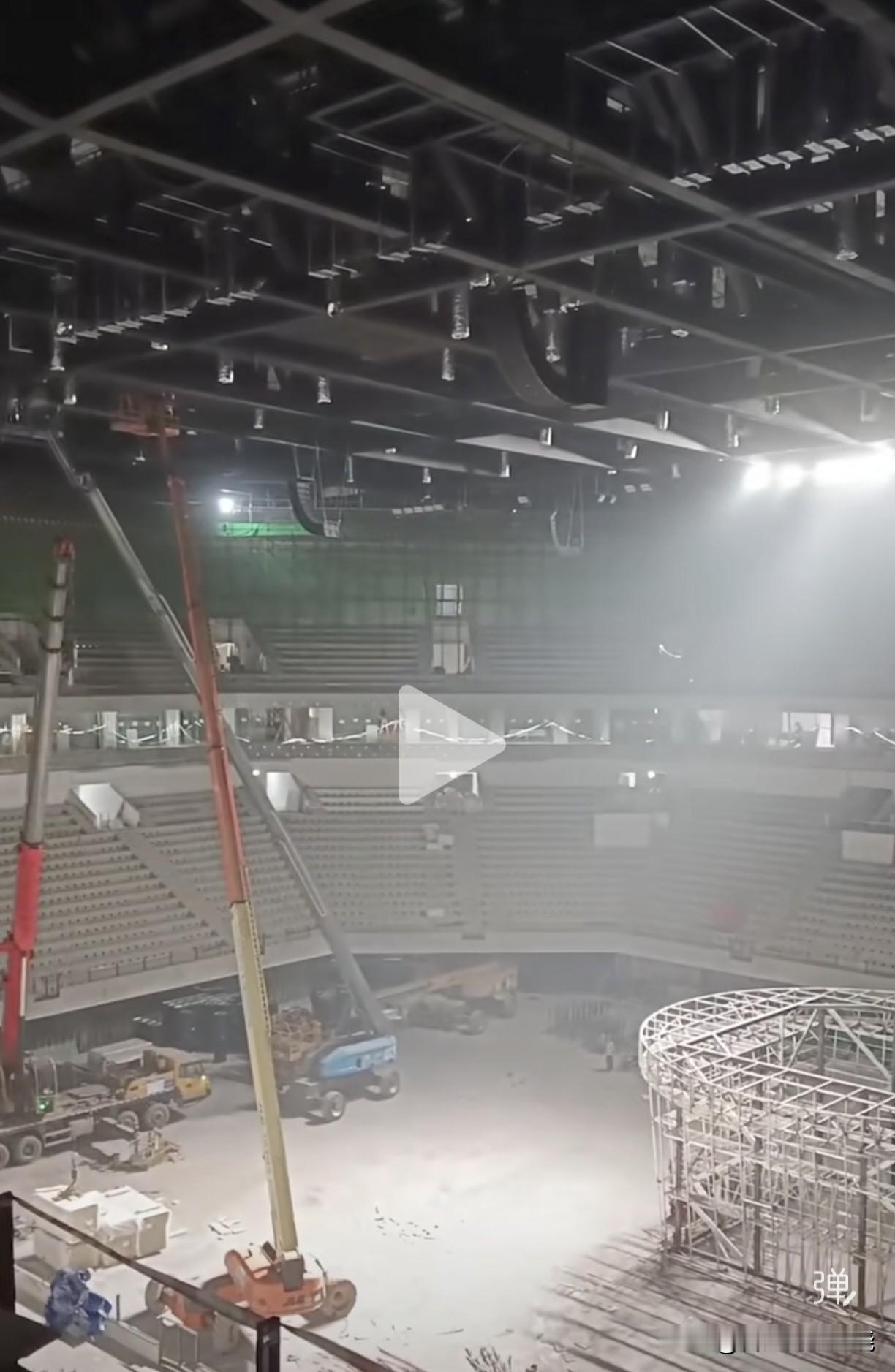 宜宾体育中心，网友透露的施工进度！距离网上媒体报道6月底交工还有不到50天，这个