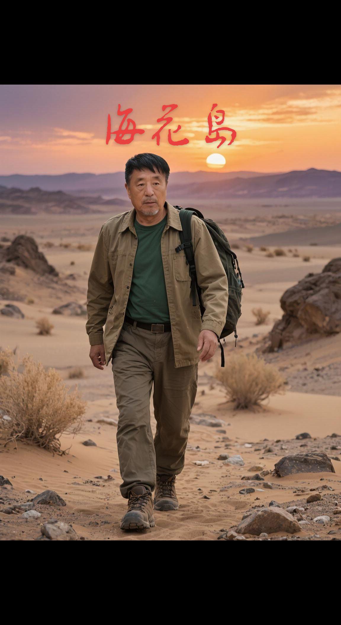 AI戈壁沧桑写真 随变ai随便玩