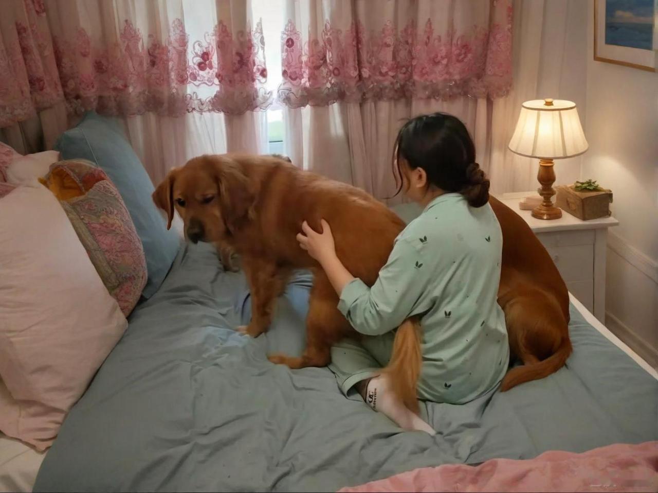 大黄狗和白眼狼，真的可以是一家子。

这是九九养老院殷院长给我讲的真人故事。

