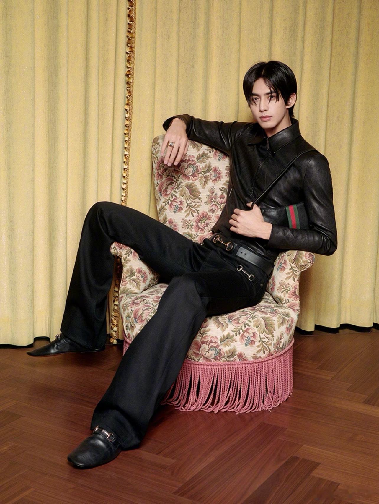 倪妮、宋威龙最新GUCCI大片 