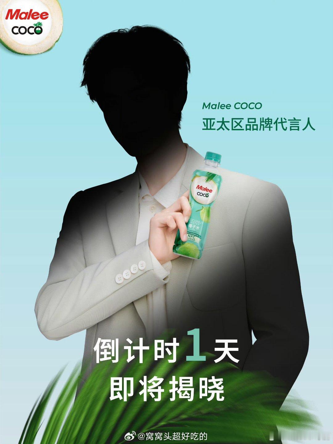 陈哲远 Malee亚太品牌活动代言人倒计时1天已经第三个海外大牌代言了家远海顶的