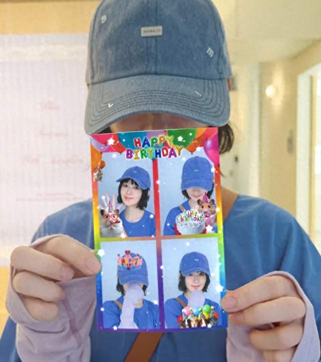赵丽颖晒照庆39岁生日，还偷摸晒了儿子，娘俩依偎看打铁花很幸福