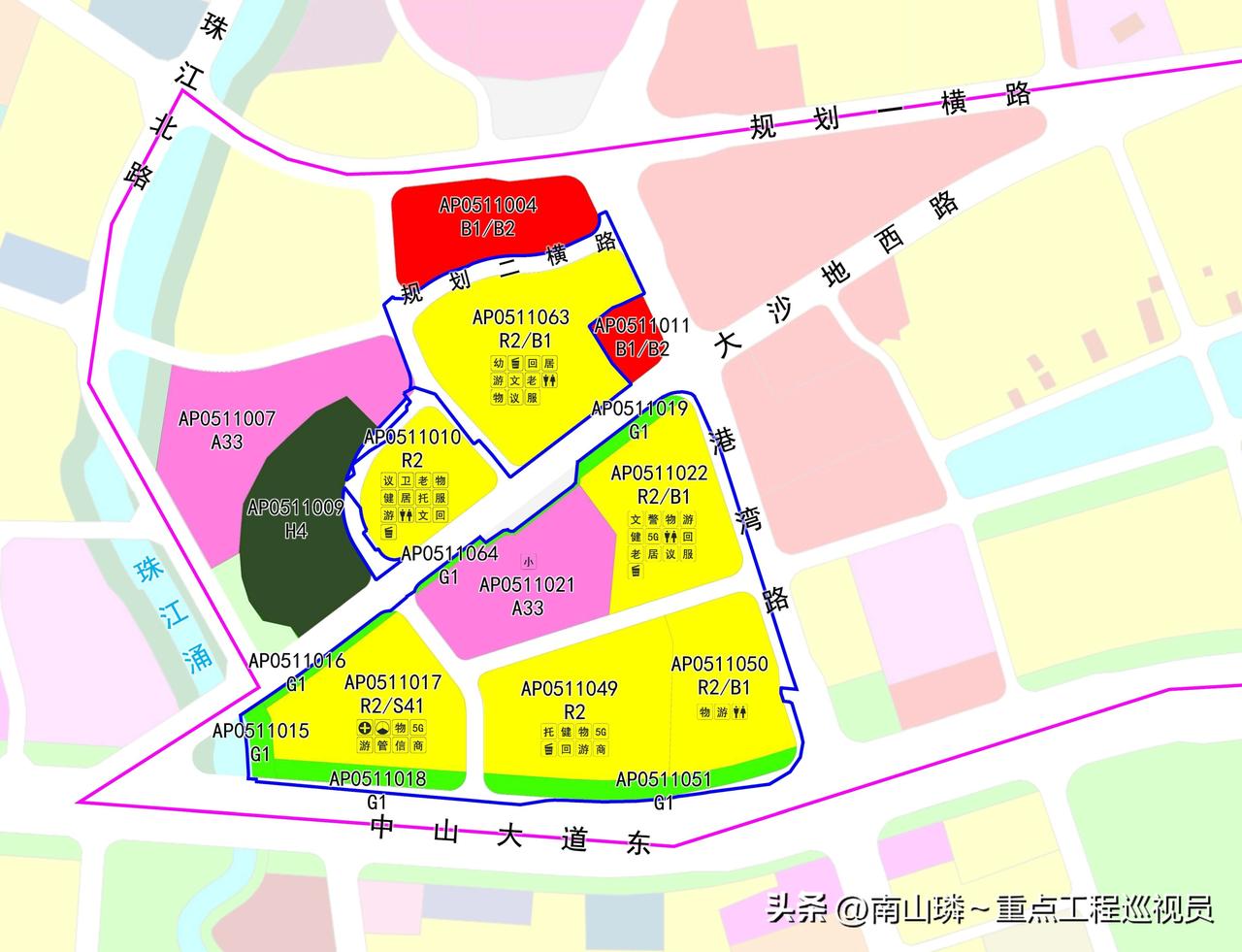 黄埔区黄埔街港湾一二村旧城改造项目控制性详细规划调整公布。
 
广州市黄埔区黄埔