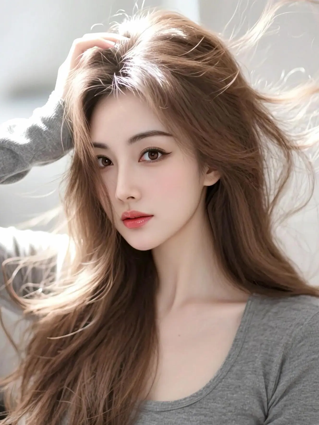 AI美发人像 御姐 姐姐 美女