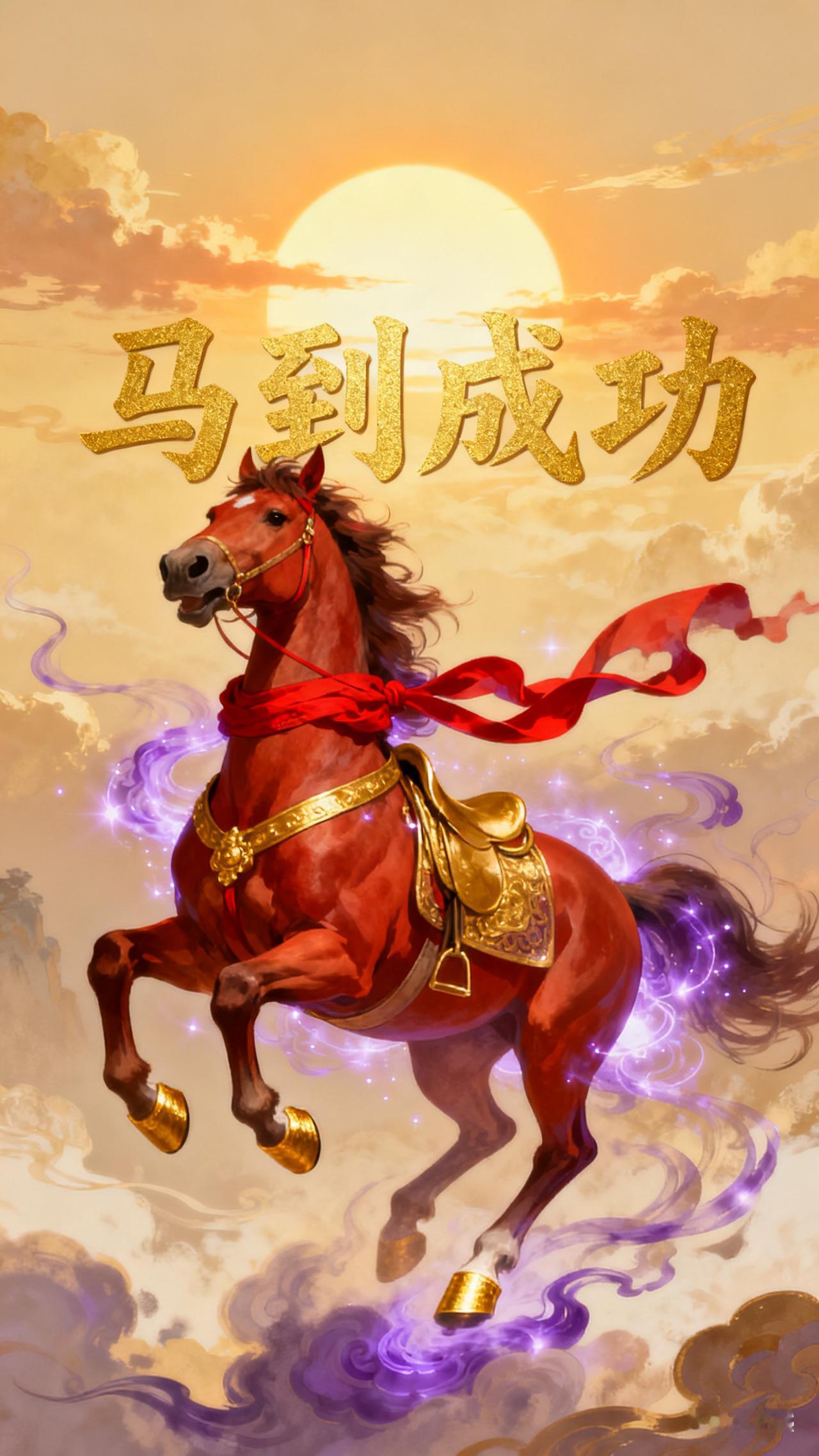 马年将至，感觉这寓意着好运要像潮水一般涌来啦！“马到成功”这词，光是念着都觉得带