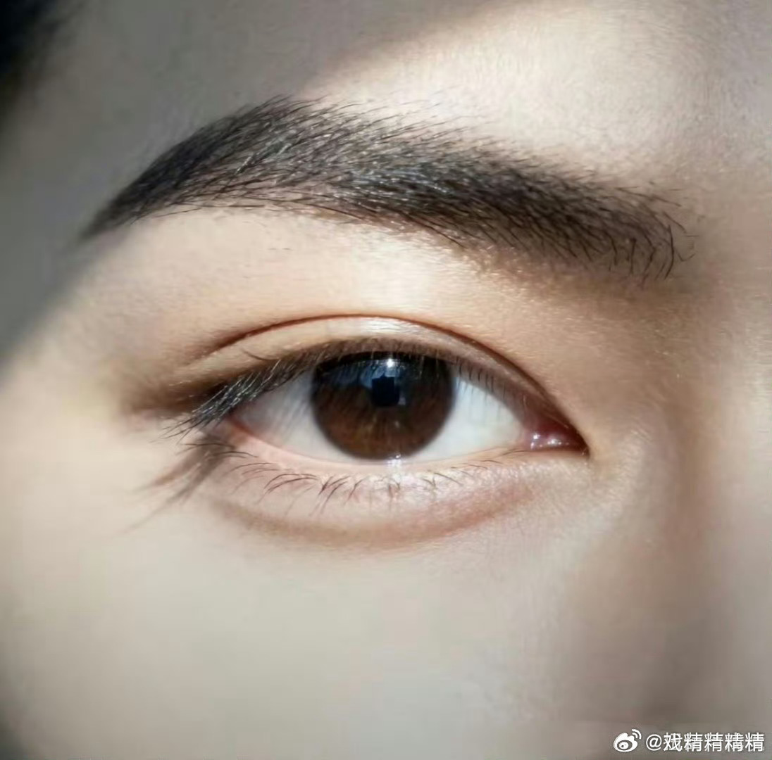 肖战十日终焉灰瞳肖战正常的眼眸就很漂亮，别整些花里胡哨的，哪怕他素颜也很美。眼似