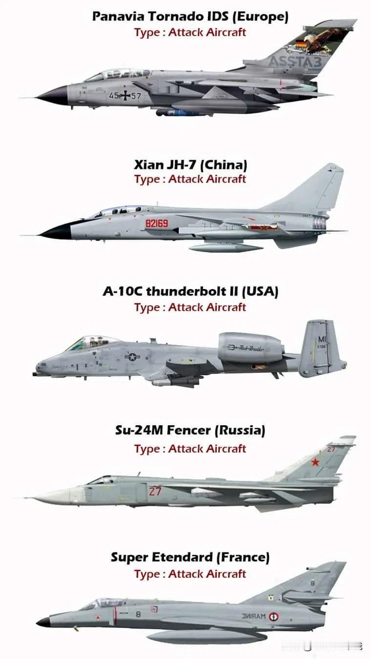 [火炬]美国网络《全球力量网站》给出世界顶级对地攻击战斗机排行榜：
🇪🇺Pa
