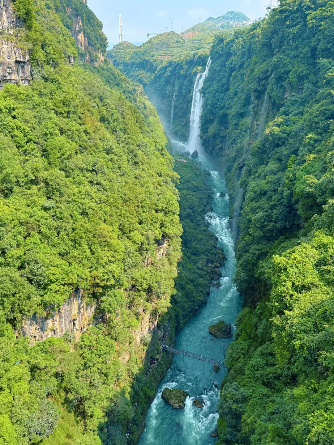 实况❗️火到央视的马岭河大峡谷
