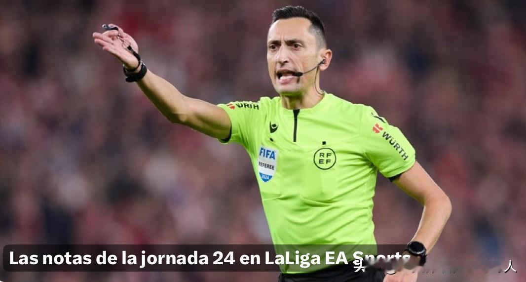 😡 87.5%客场！巴萨"专属裁判"又搞事：16场执法14场是客场，输球失榜首