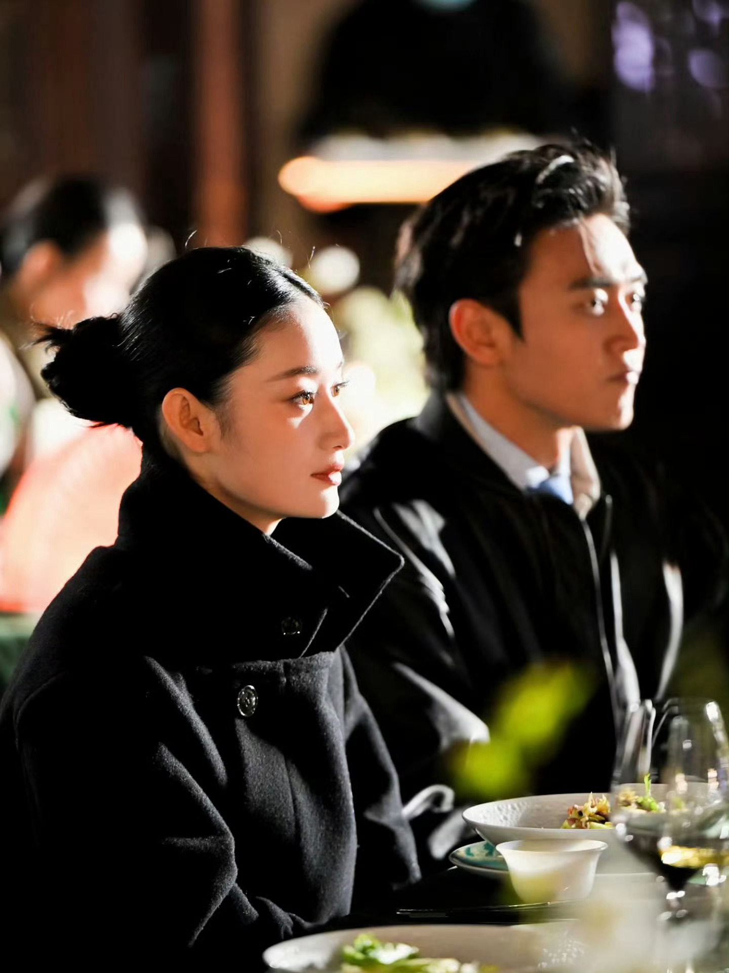 好像郭晓婷王天辰婚礼答谢宴郭晓婷和王天辰往哪里一坐就是姐姐姐夫好般配的一对 