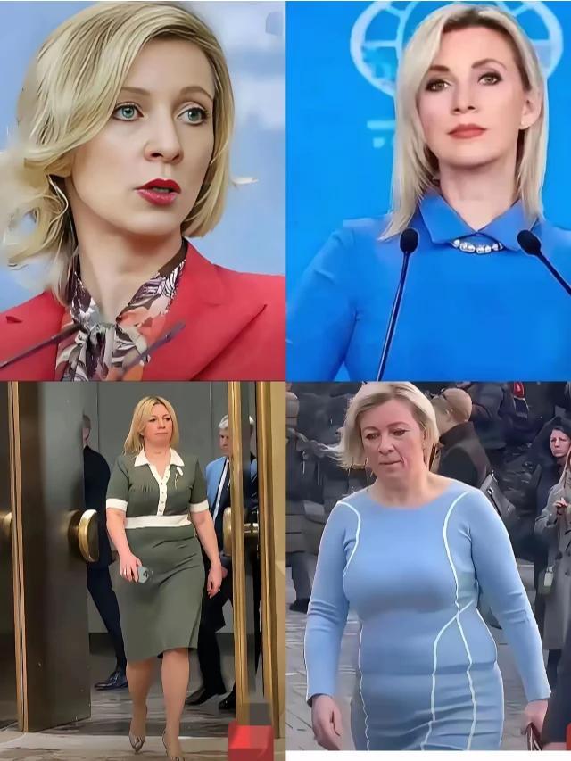 岁月不饶人
之前是娜塔莎，现在娜大妈。

当年扎哈罗娃刚出来的时候，那金发碧眼的