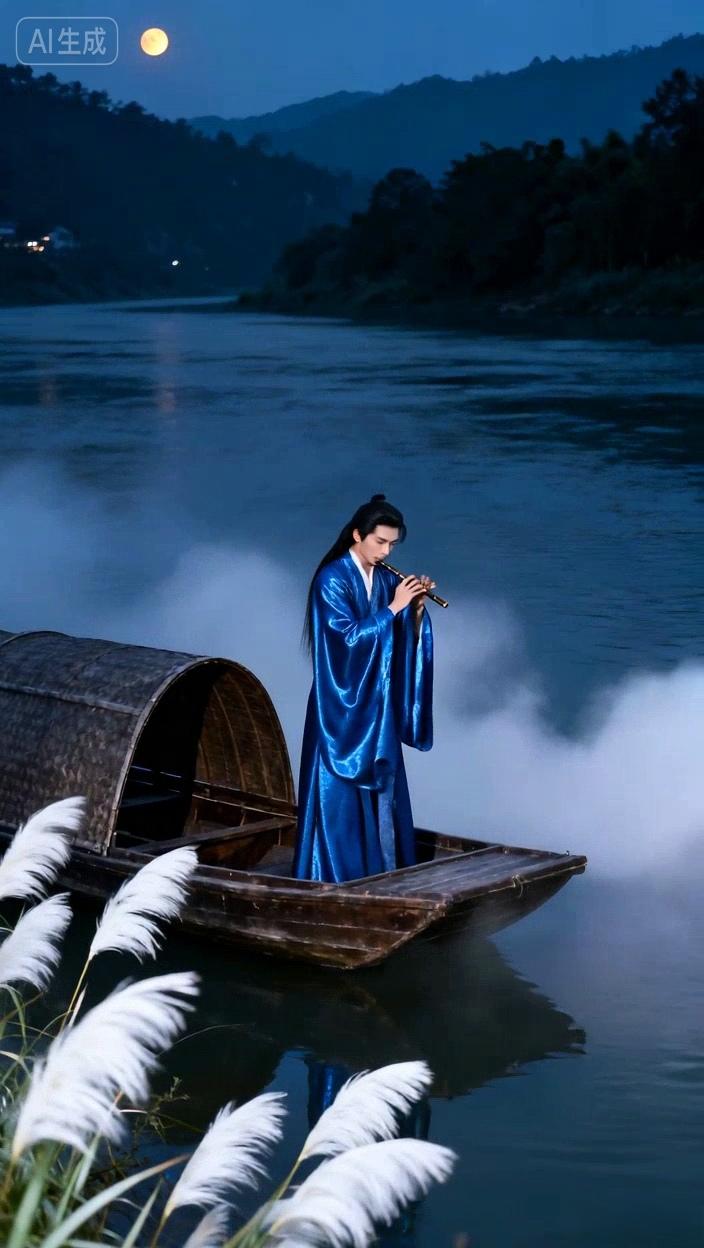 上联：江寒水冷笛声艳
下联：有请[福]

欢迎赐对续句写诗[福]
友友请赐下联