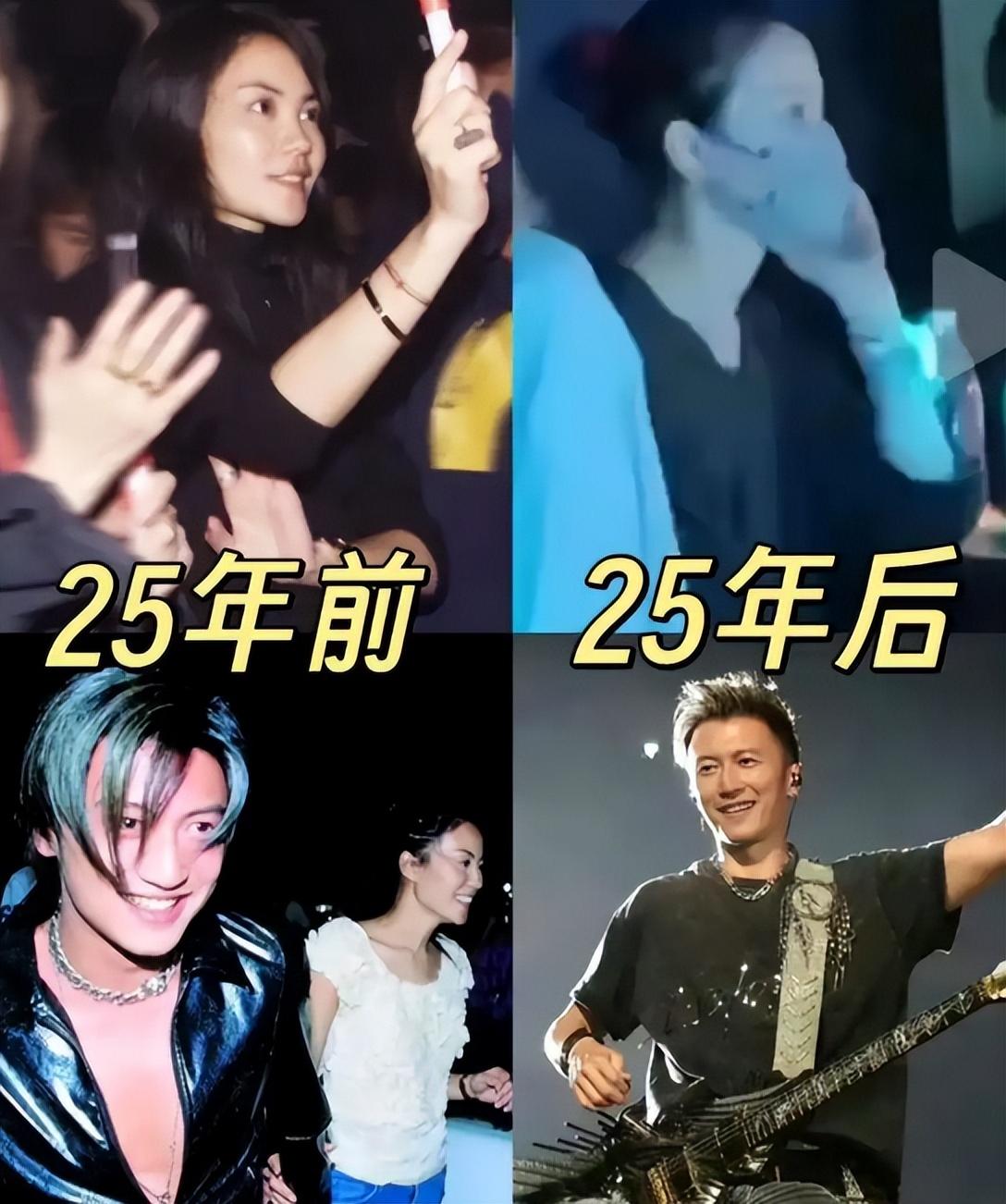 见不得光了？谢霆锋演唱会当场，王菲输了太多，张柏芝仍旧是赢家.

谢霆锋鸟巢演唱