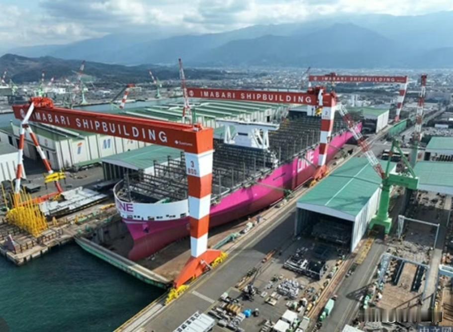 日本政府提出的造船量倍增计划正笼罩阴影。2025年度的订单量比2024年度减少1