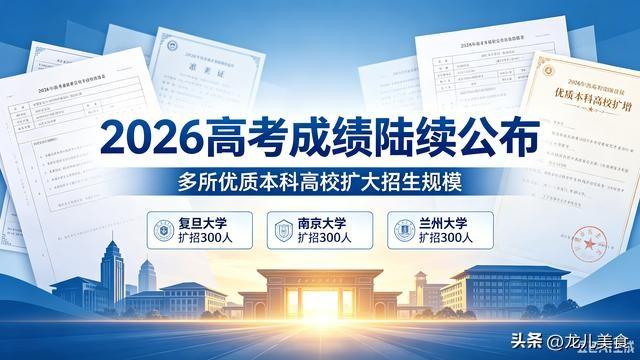 1290万考生今夜无眠！刚刚，复旦、南大、兰大传来重磅消息
 
6月下旬全国各省