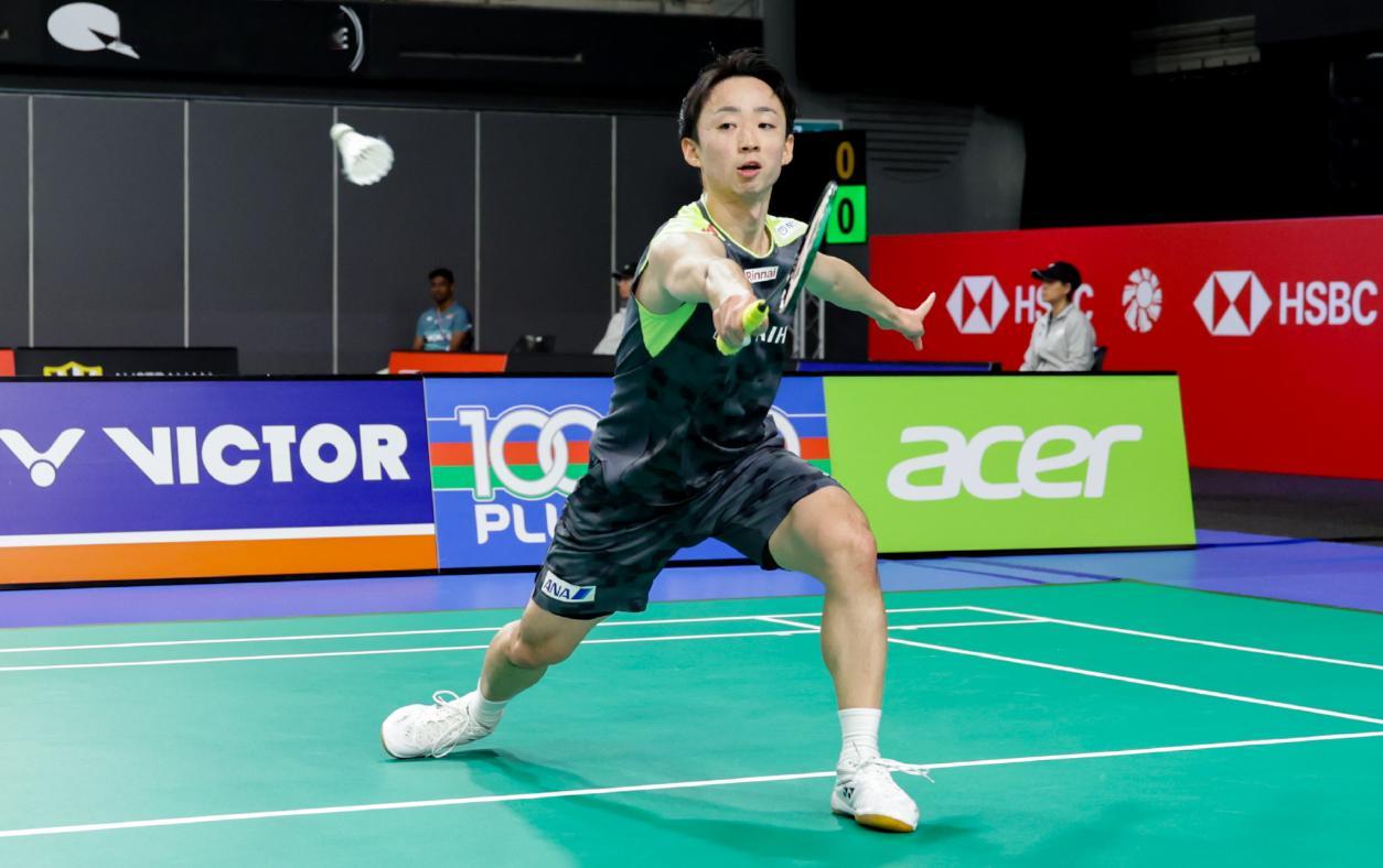 2026日本羽毛球公开赛 田中涌士🇯🇵 20-22、21-16、21-18 