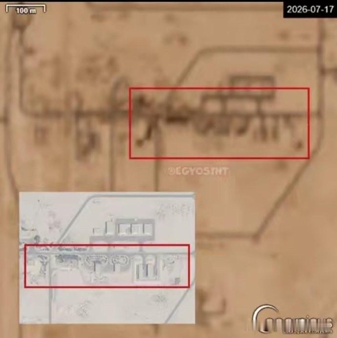 低分辨率卫星图像记录了伊朗对中东地区美军基地实施导弹与无人机打击的一些新战果：