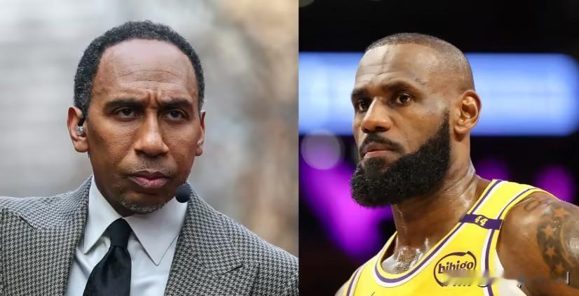 美国杨毅”斯蒂芬-A-史密斯在节目中谈到了自己和詹姆斯之间的话题。

美国杨毅表