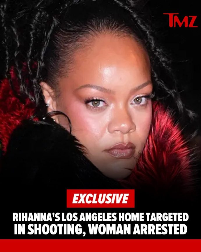 女子朝蕾哈娜家开枪被捕 ？？ 