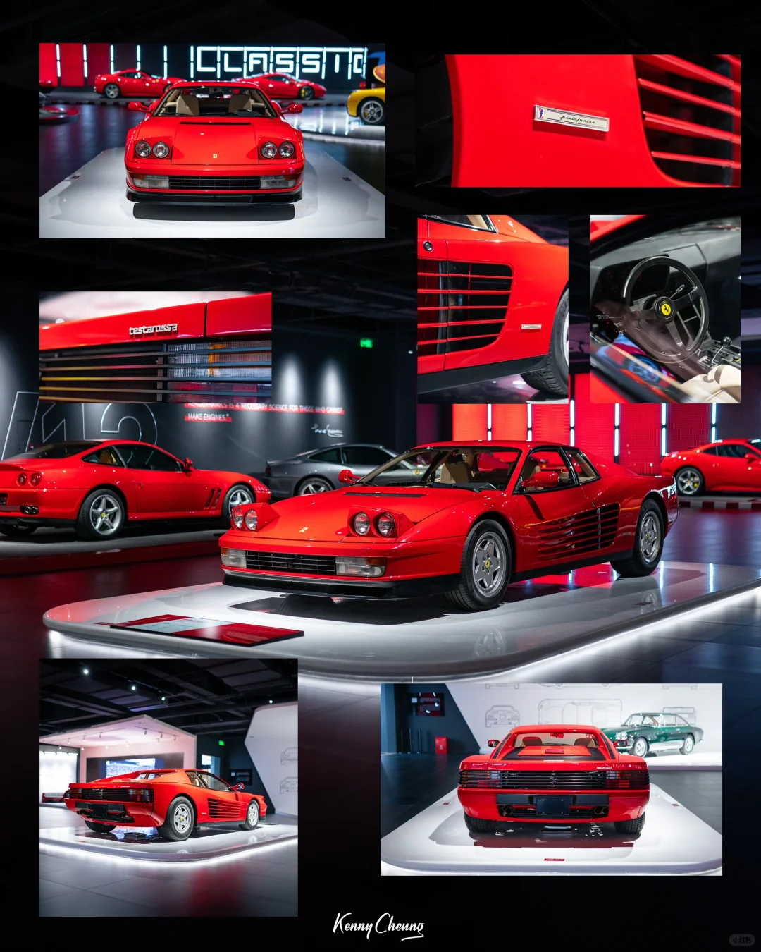 水平对置 | 法拉利 Testarossa
