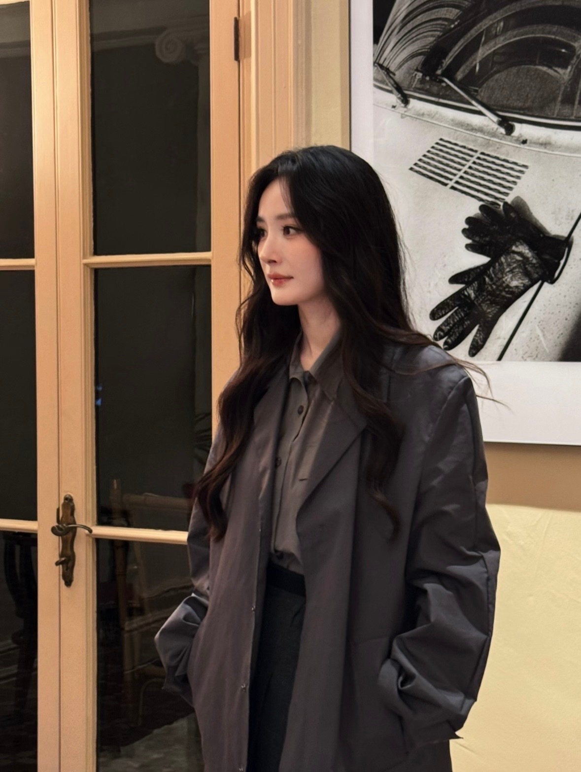 捡到一张生图，好米的温柔妈幂杨幂马龙同框了