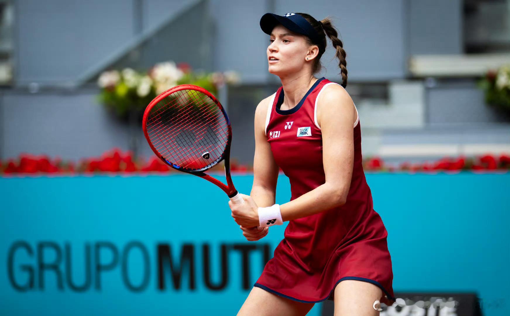 郑钦文马德里赛再战莱巴金娜莱巴金娜！这场真的是very tough match啊