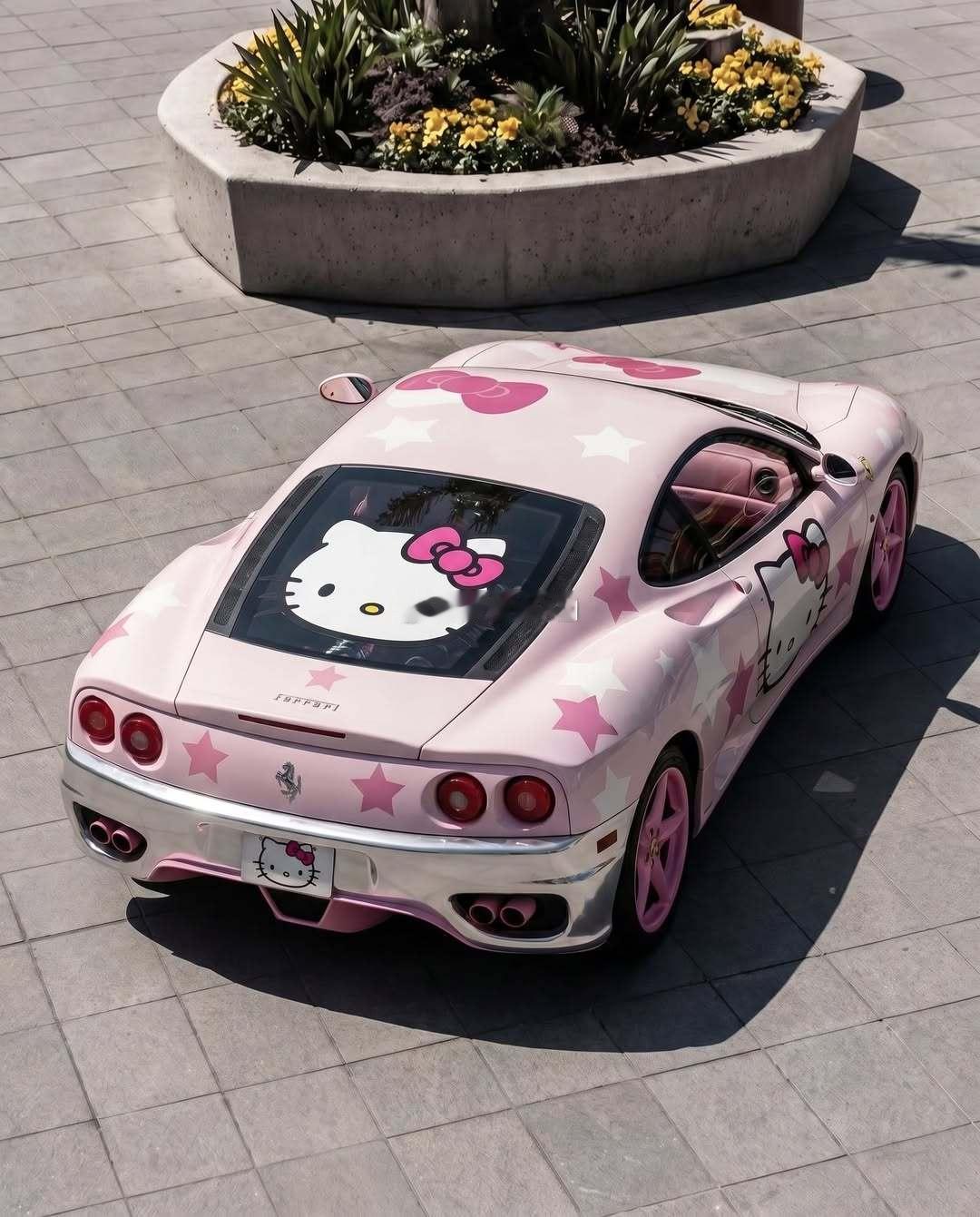 当Hello Kitty遇见法拉利🐾梦想家ALI 北京·Runoilbus燃油
