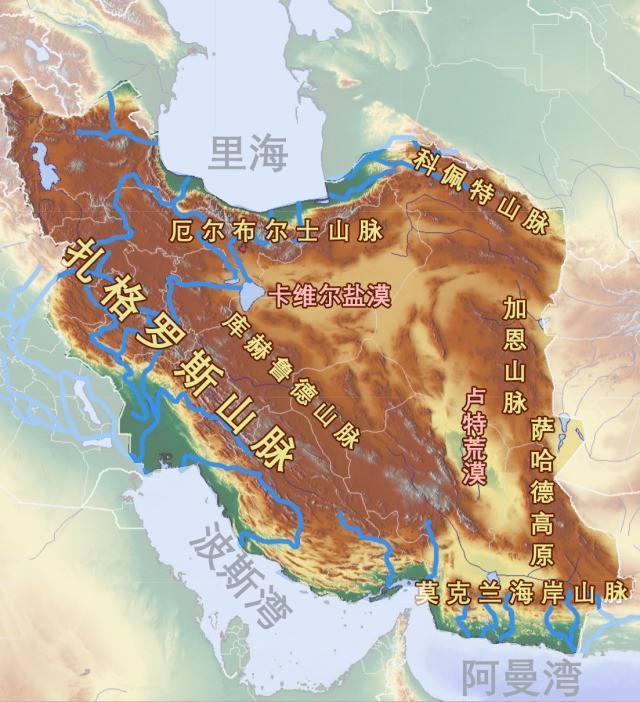 以色列想动伊朗，真的需要好好掂量一下了。伊朗国土面积164.5万平方公里，总人口