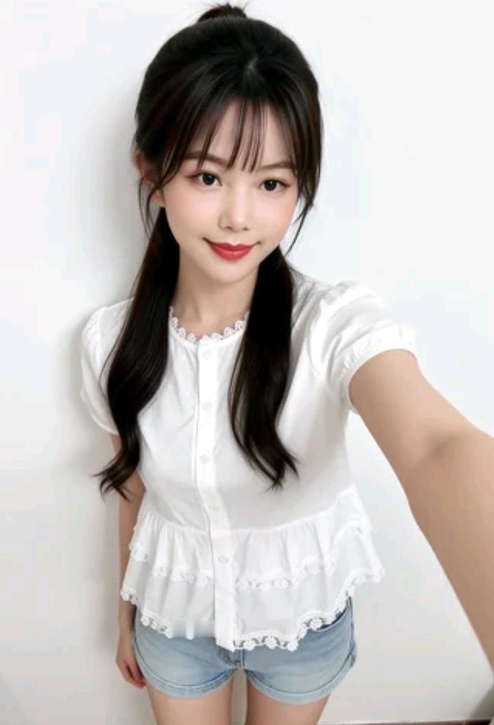 这位小姐姐穿得真可爱！分享一张你近期随手拍的照片吧 美女穿搭照 少女风春日穿搭
