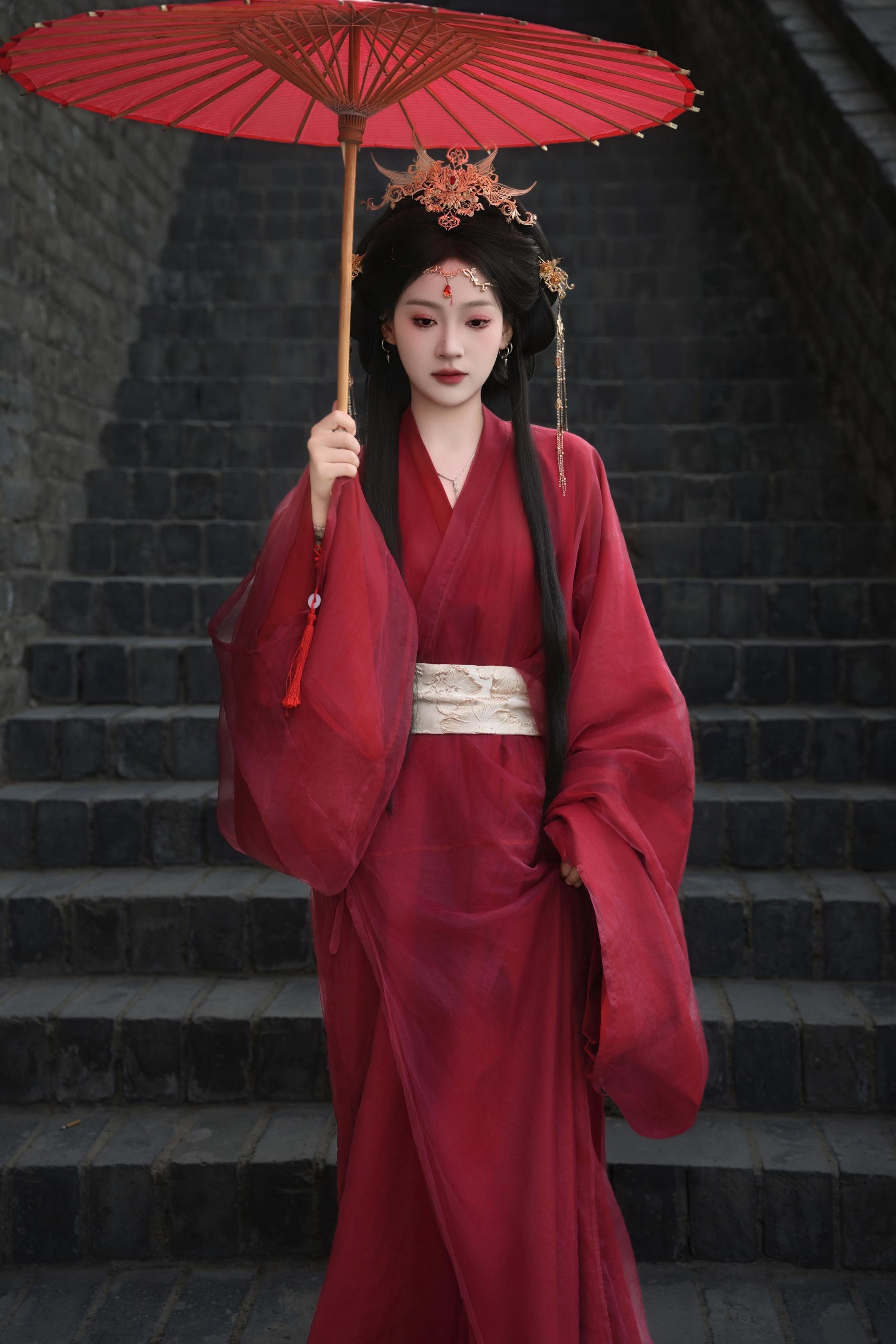 战国袍 西安城墙