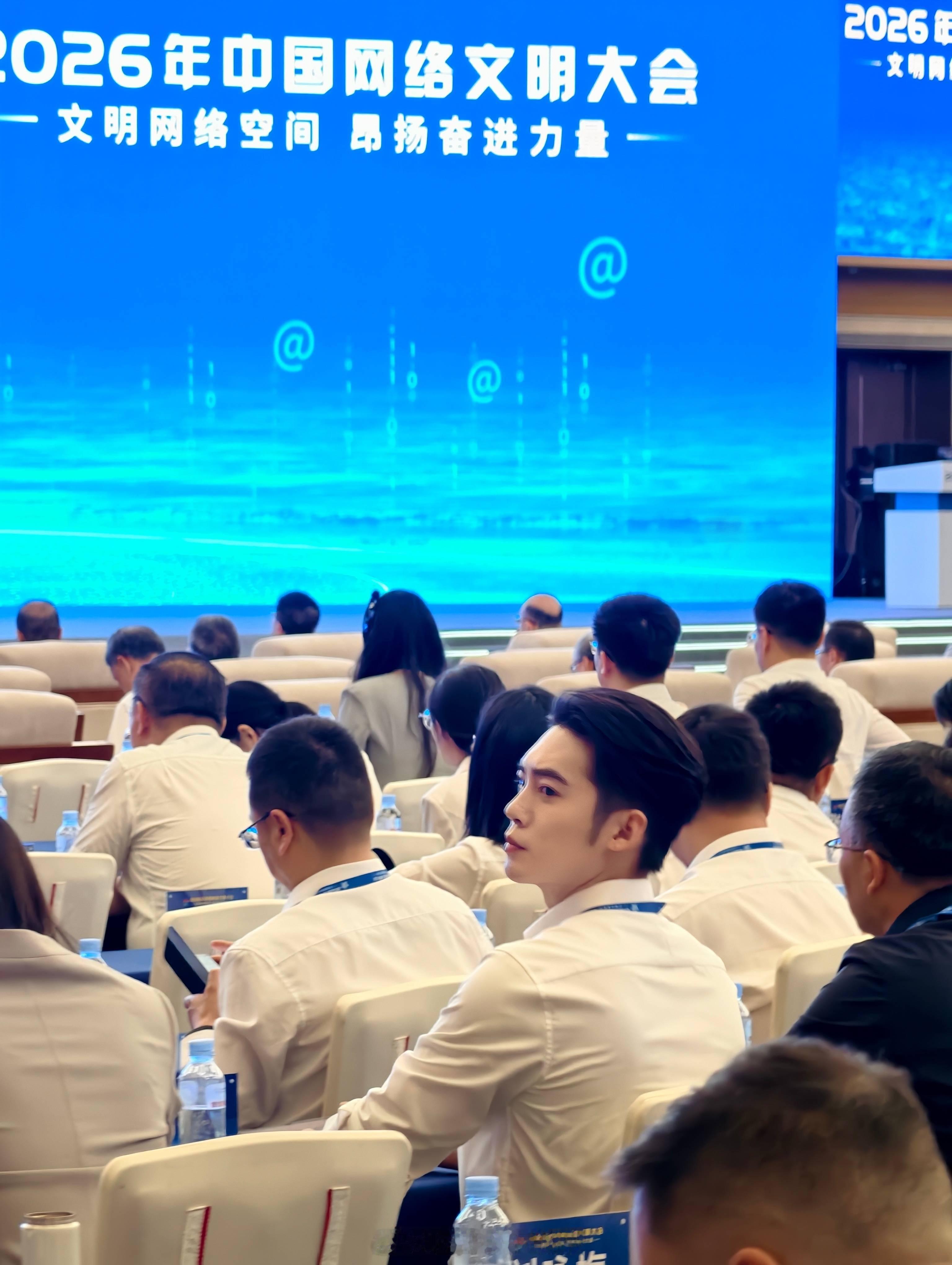 2026中国网络文明大会陈丽君、于适两位根正苗红的艺人，出类拔萃确实是这样的