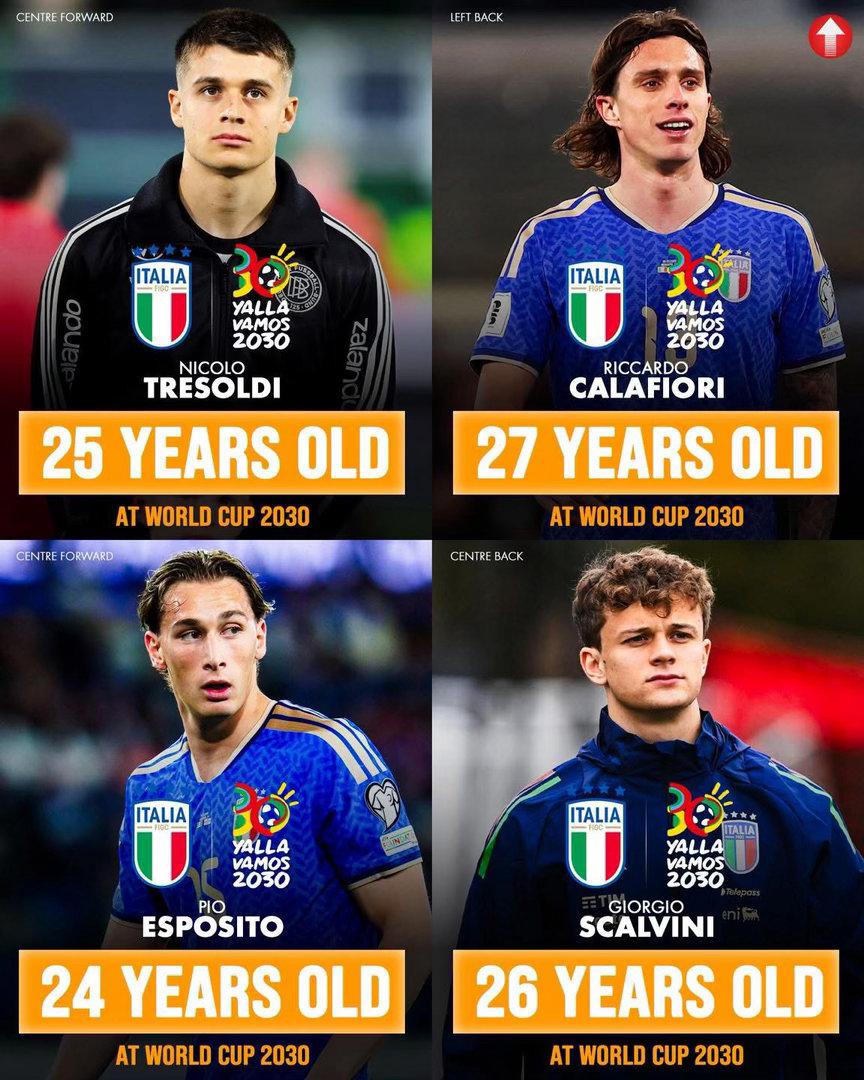 意大利嘅未來，並非冇潛力股… 只不過呢班明日之星，需要更加多嘅係上陣時間同到主流