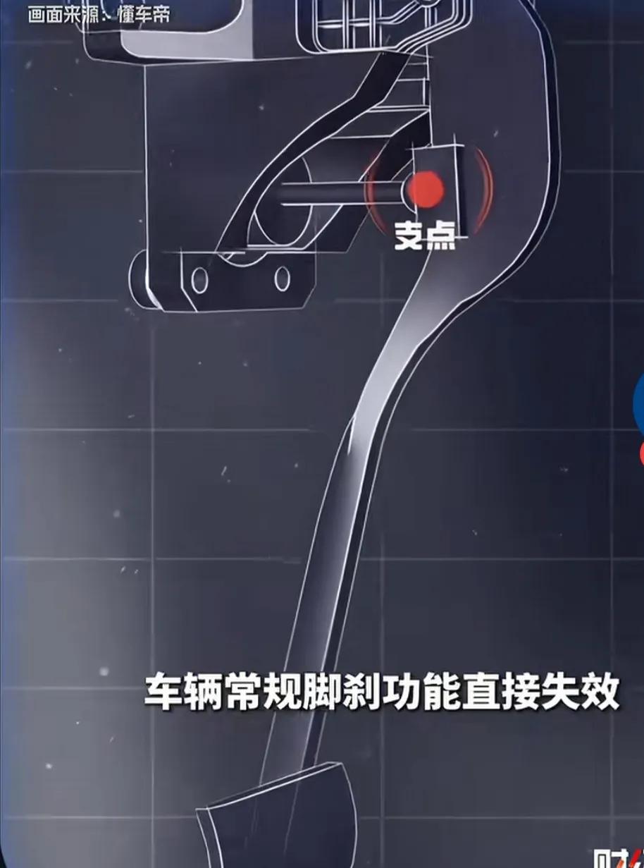 上过高速的人都懂，高速开车时速必然超过100千米，紧急刹车必然频繁，所以刹车杆不