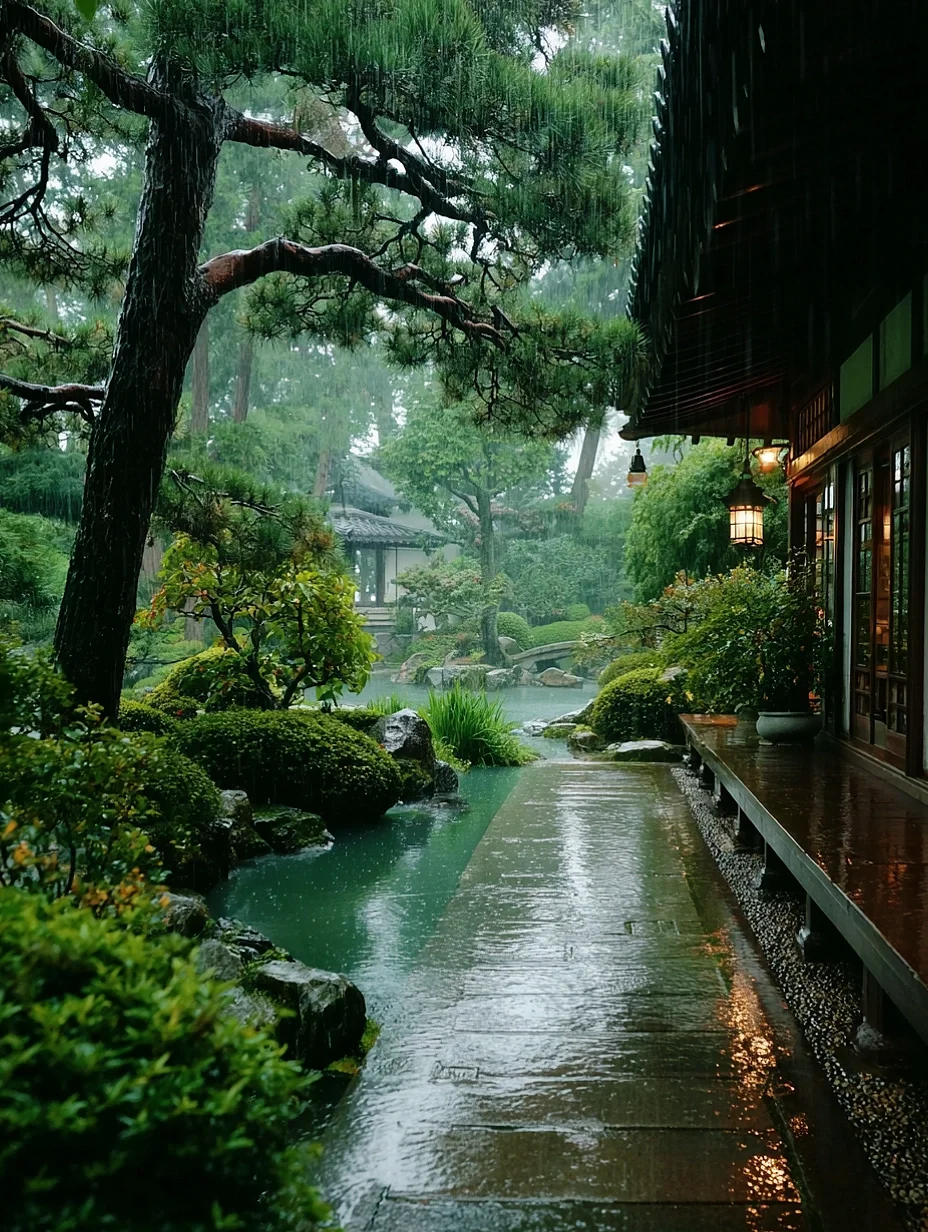 雨霖铃‖被这场江南雨困在园子里丝毫不想走
