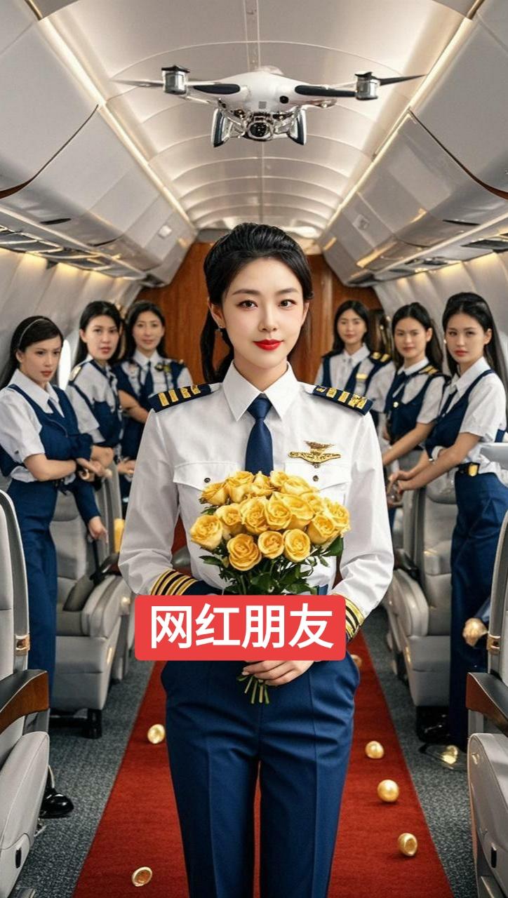 AI机长空乘风写真