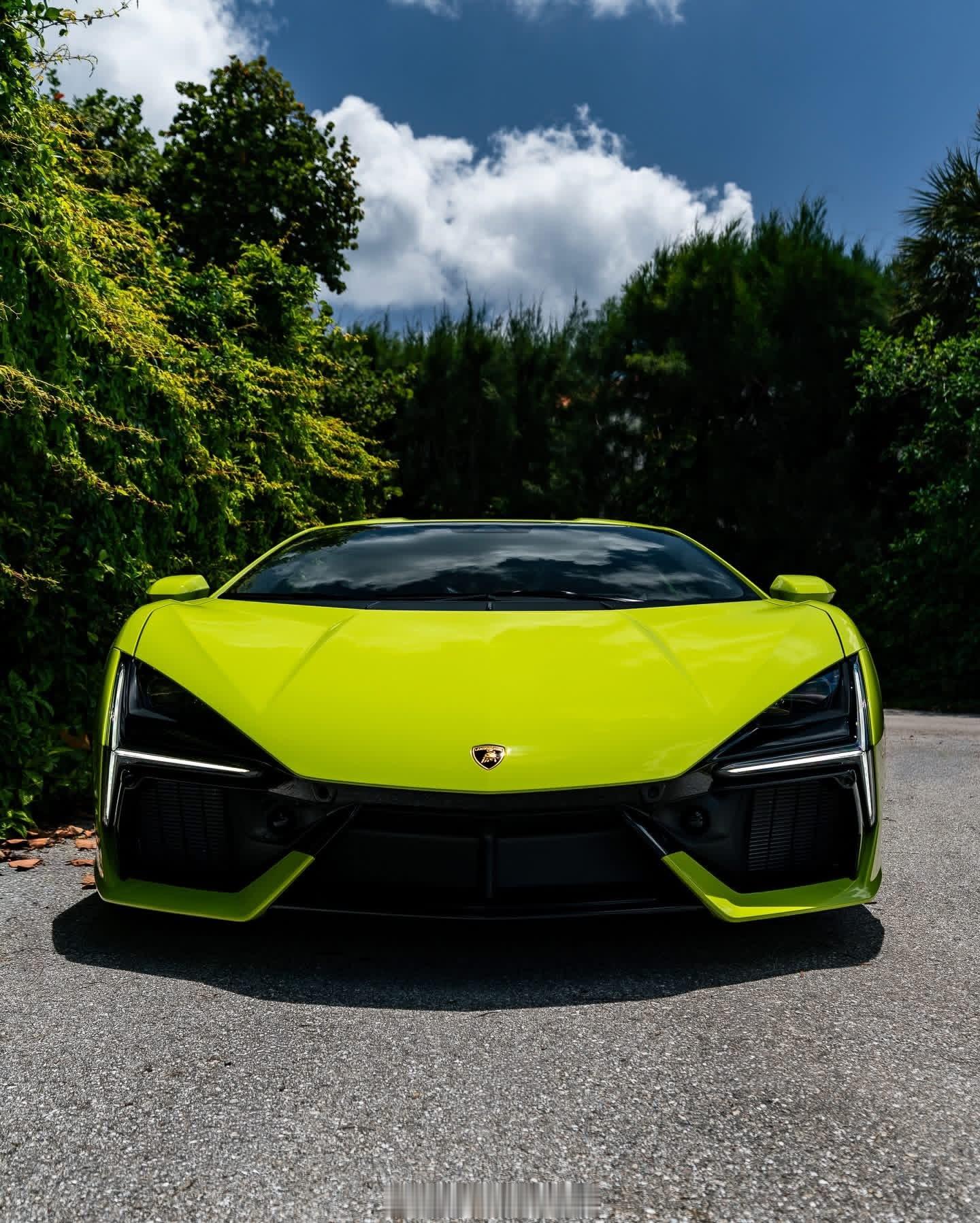 视觉效果很炸裂！🎾🎾🎾 网球配色🎾🖤🎾兰博基尼大牛