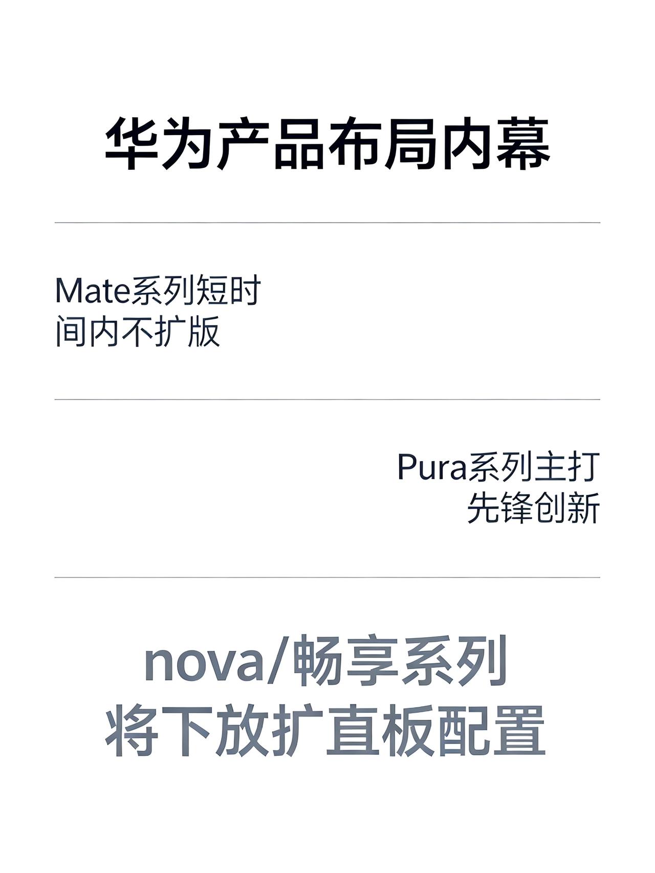 华为Mate90要出了，很多人高呼Mate系列该扩版了，呼声很高，但我在这说一句