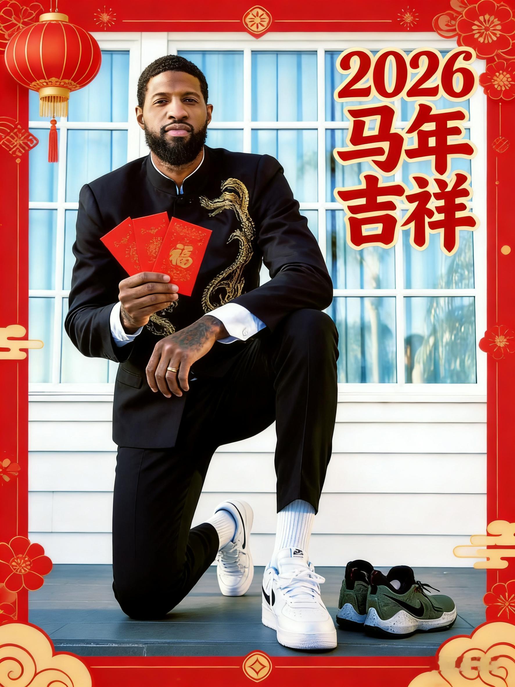 愿去年所有的遗憾，都是今年惊喜的铺垫。晚安,保罗乔治