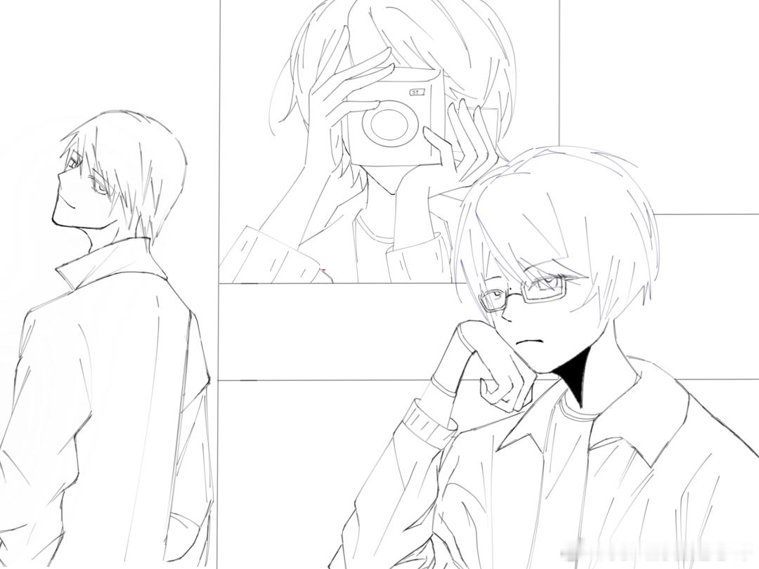 13485［水/天/松］左水中松右天，emm没什么联系的图，为了cp而cp，qq