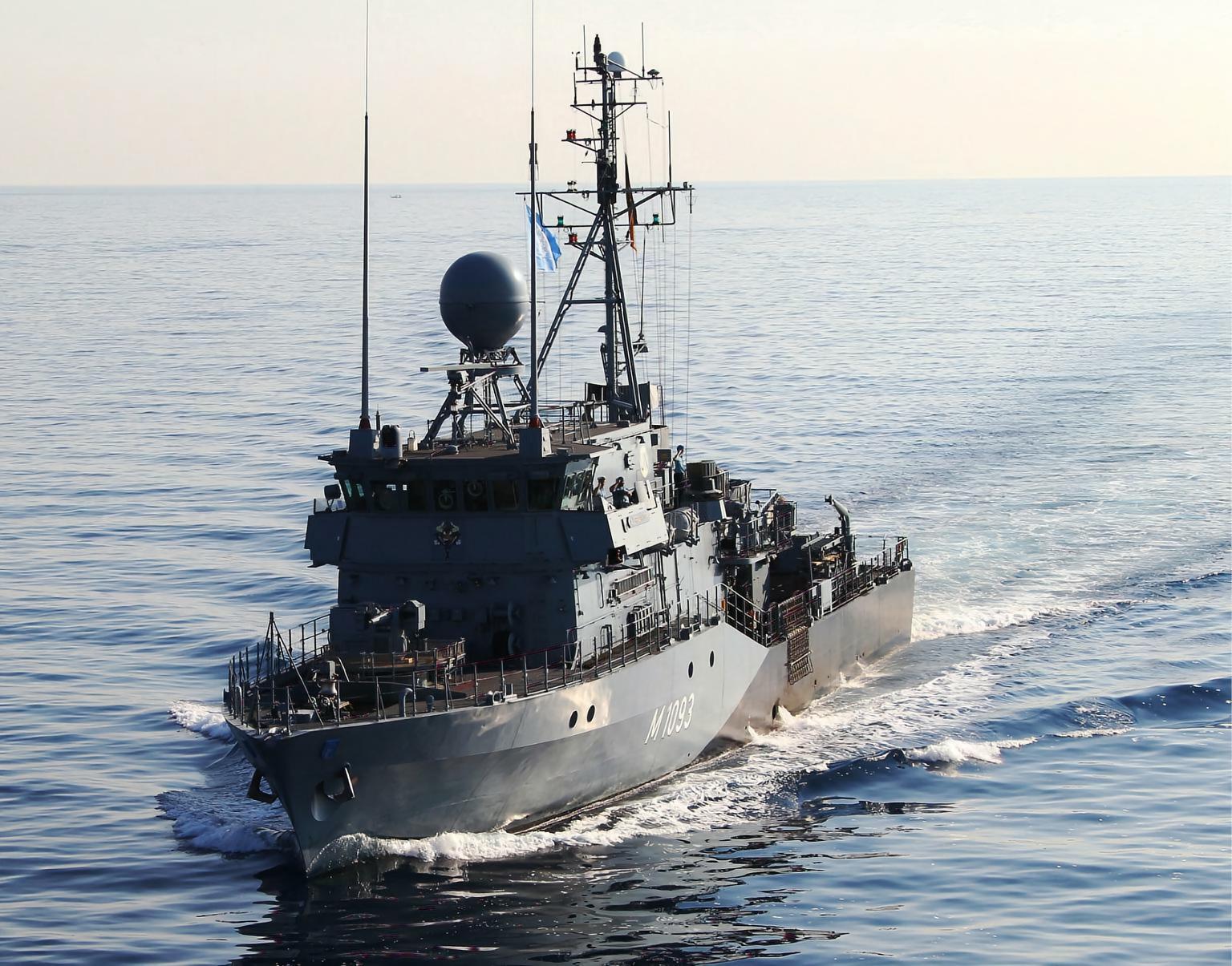 每天认识一件兵器 德国“恩斯多夫”级扫雷舰“恩斯多夫”级扫雷舰（Ensdorf 