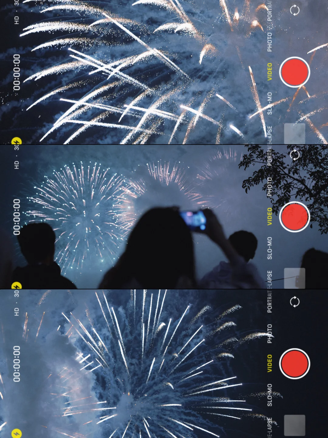 终于知道这种新年烟花富士蓝滤镜怎么调了‼️