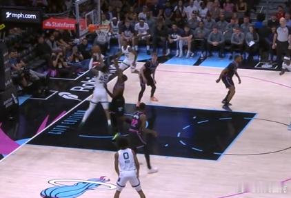 GG杰克逊赛季最佳一役！镜头解析vs热火高效28+9进攻表现123456GG外弹