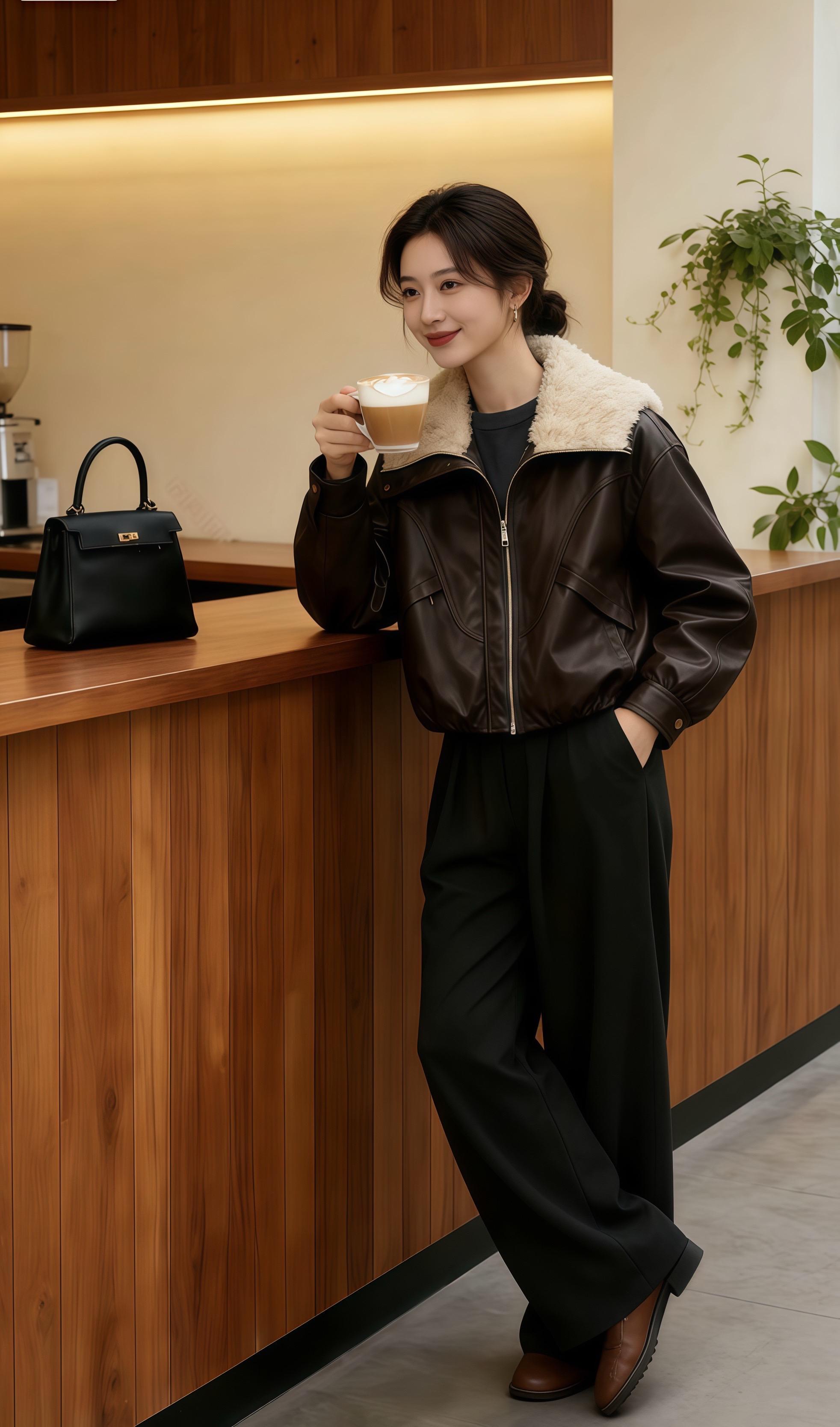 冬季保暖穿搭 这样穿太好看了