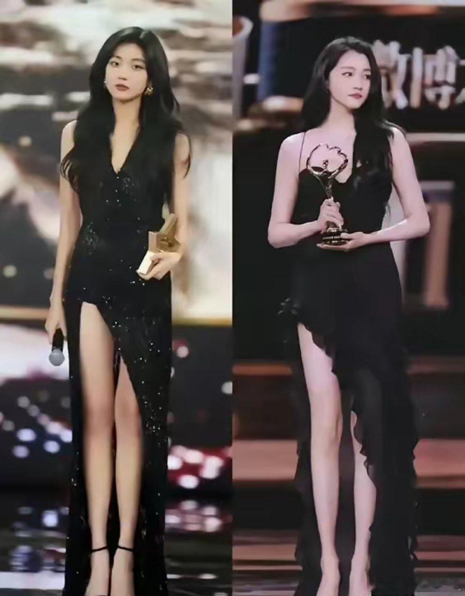 她俩都是腿精吧？ 