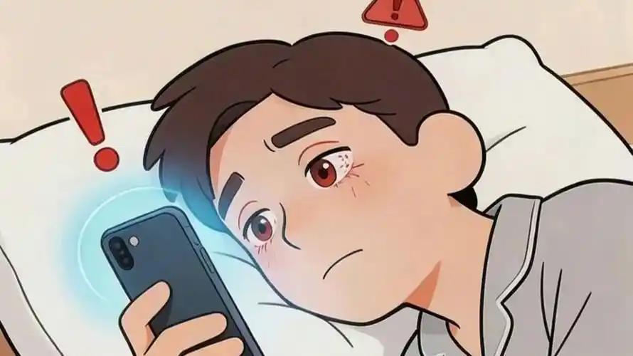 “千万不要侧躺玩手机”登上热搜，长期保持该姿势，可能造成散光加深、双眼近视度数差