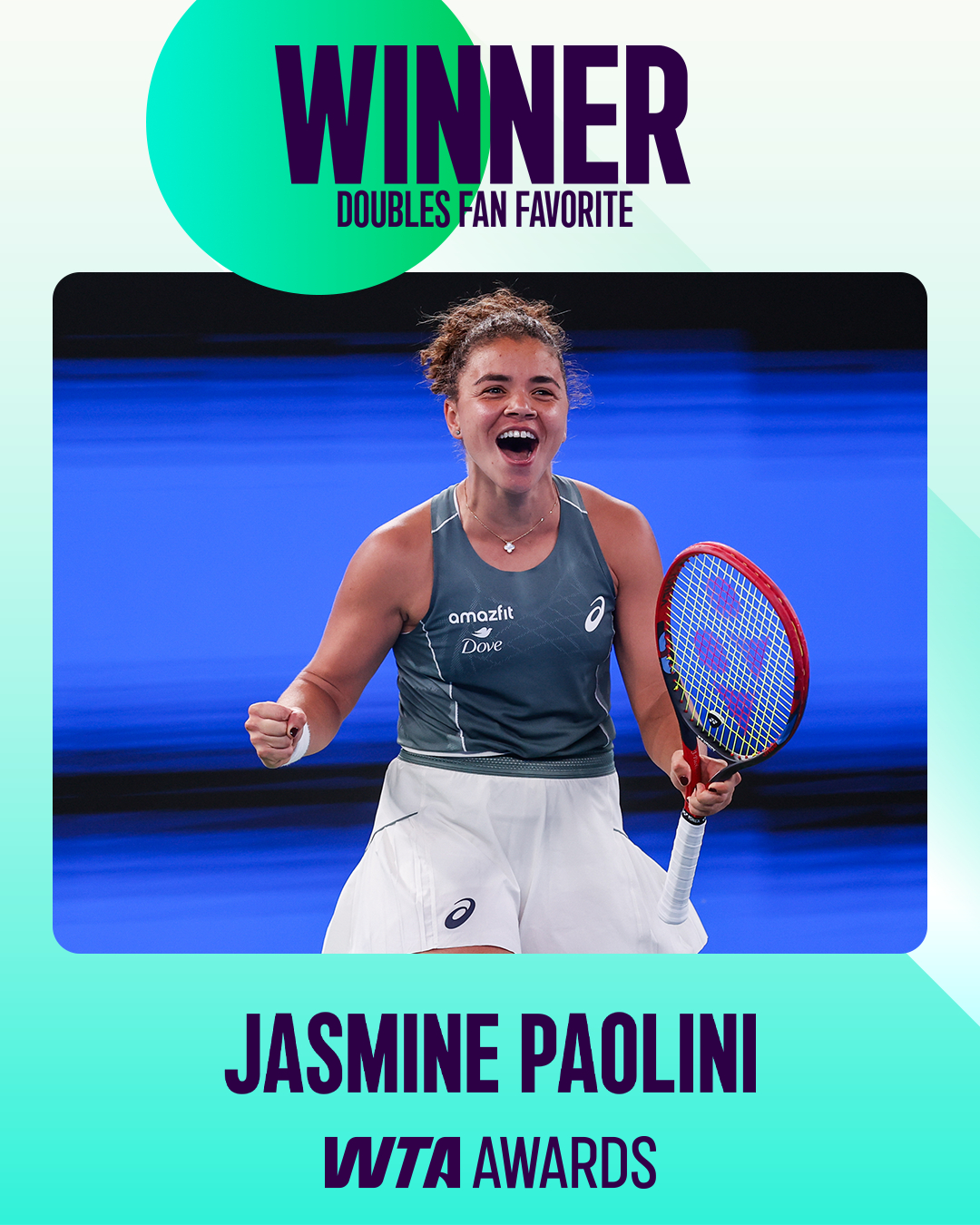 保总当选WTA最受球迷欢迎双打球员✌WTA年度奖项