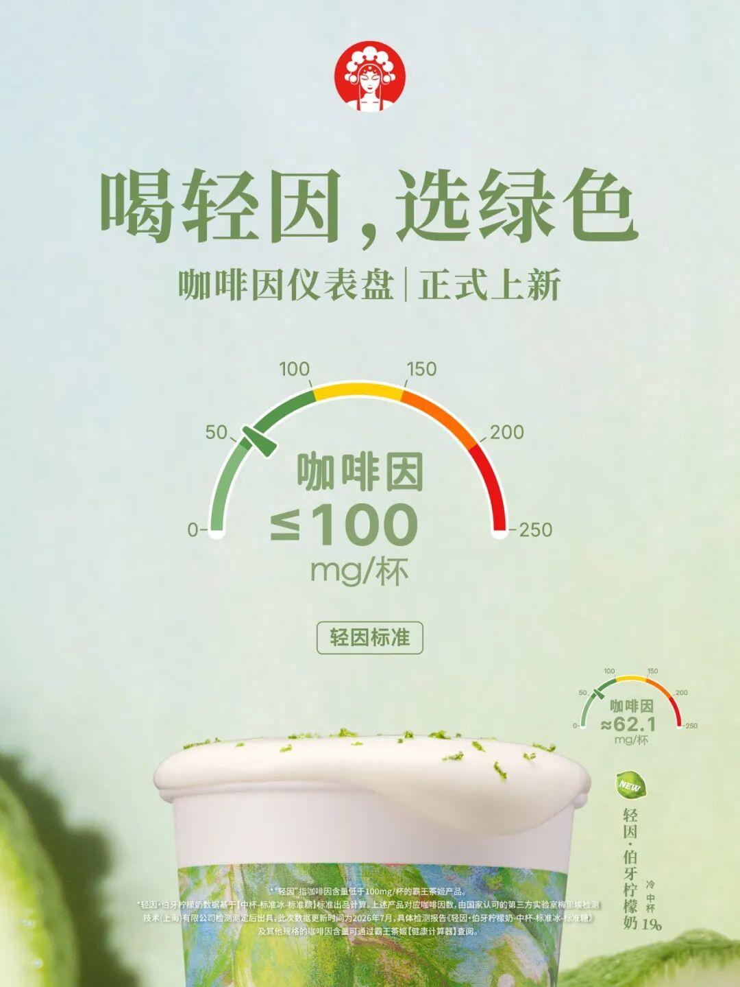 霸王茶姬被消费者骂上热搜后，做了一件事：把7531家门店所有产品的咖啡因含量，全