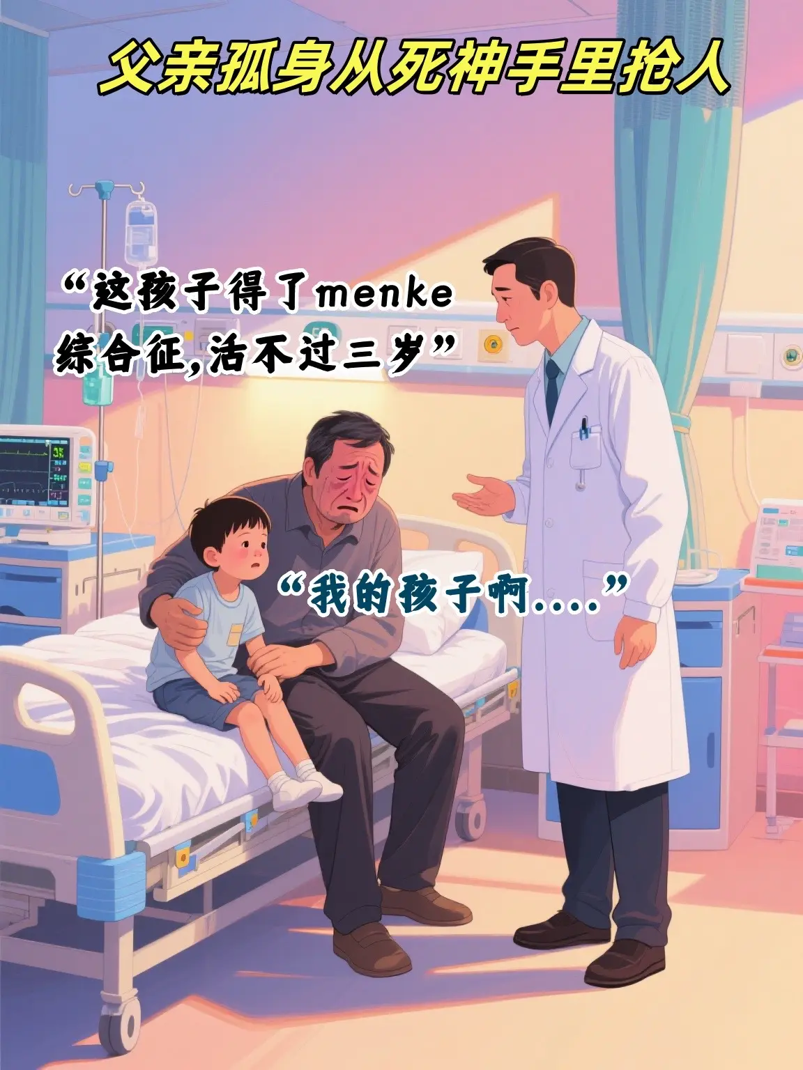 敢于和死神相拼的男人。