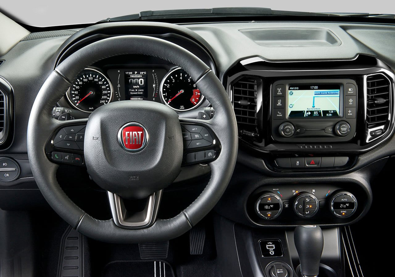 菲亚特  2016 Fiat Toro专为南美（巴西为主）开发的承载式车身皮卡（