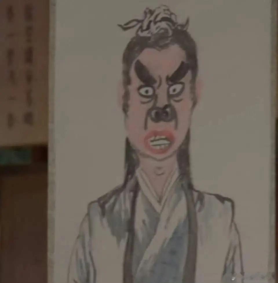 虽然很抽象，但还是一眼认出这是张凌赫[委屈] ​​​